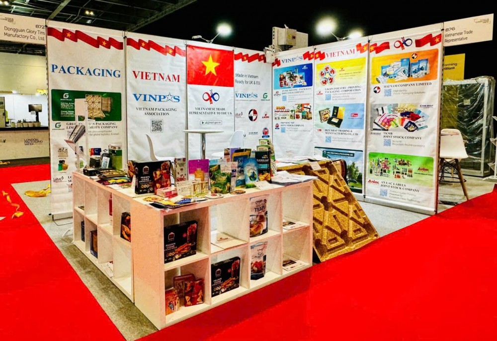 Vietnam Packaging Week London (Ảnh: Minh Hợp-TTXVN)
