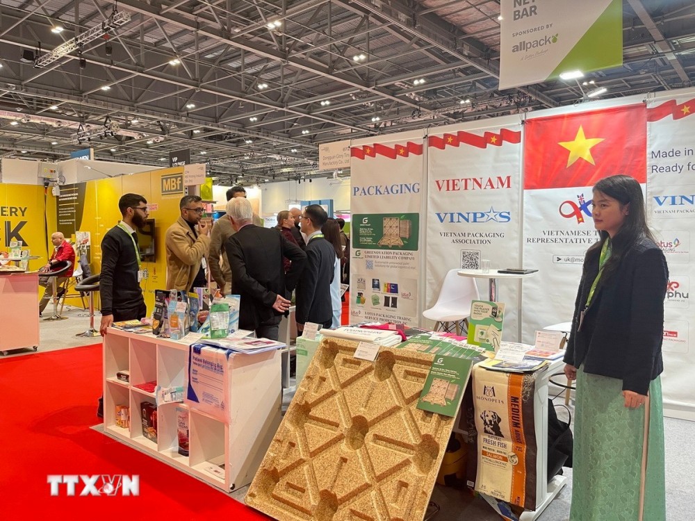 Vietnam Packaging Week London (Ảnh: Minh Hợp-TTXVN)